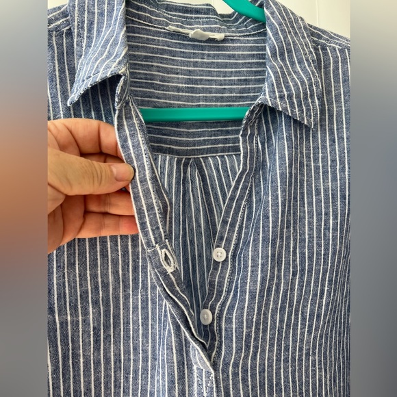 Beachlunchlounge blue/White Strip Long Sleeve Shirt - Picture 5 of 13